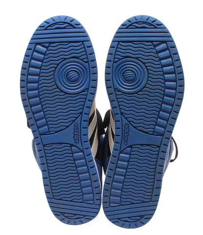 美品 adidas ハイカットスニーカー VLNEO HOOPS MID Q38952 メンズ SIZE 25.5 アディダス