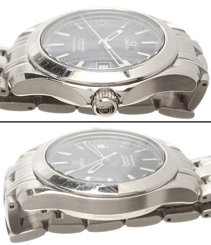 OMEGA 腕時計 シーマスター 120M クロノメーター 自動巻き ネイビー 168.1601 メンズ オメガ