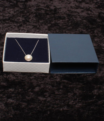 美品 ネックレス SV925 マベパール 15mm レディース