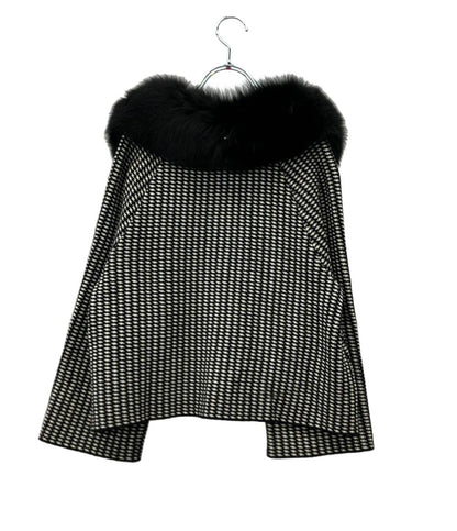 Christian Dior ジャケット  ニット フォックス 9A24701GM512 レディース SIZE 40 (S) クリスチャンディオール