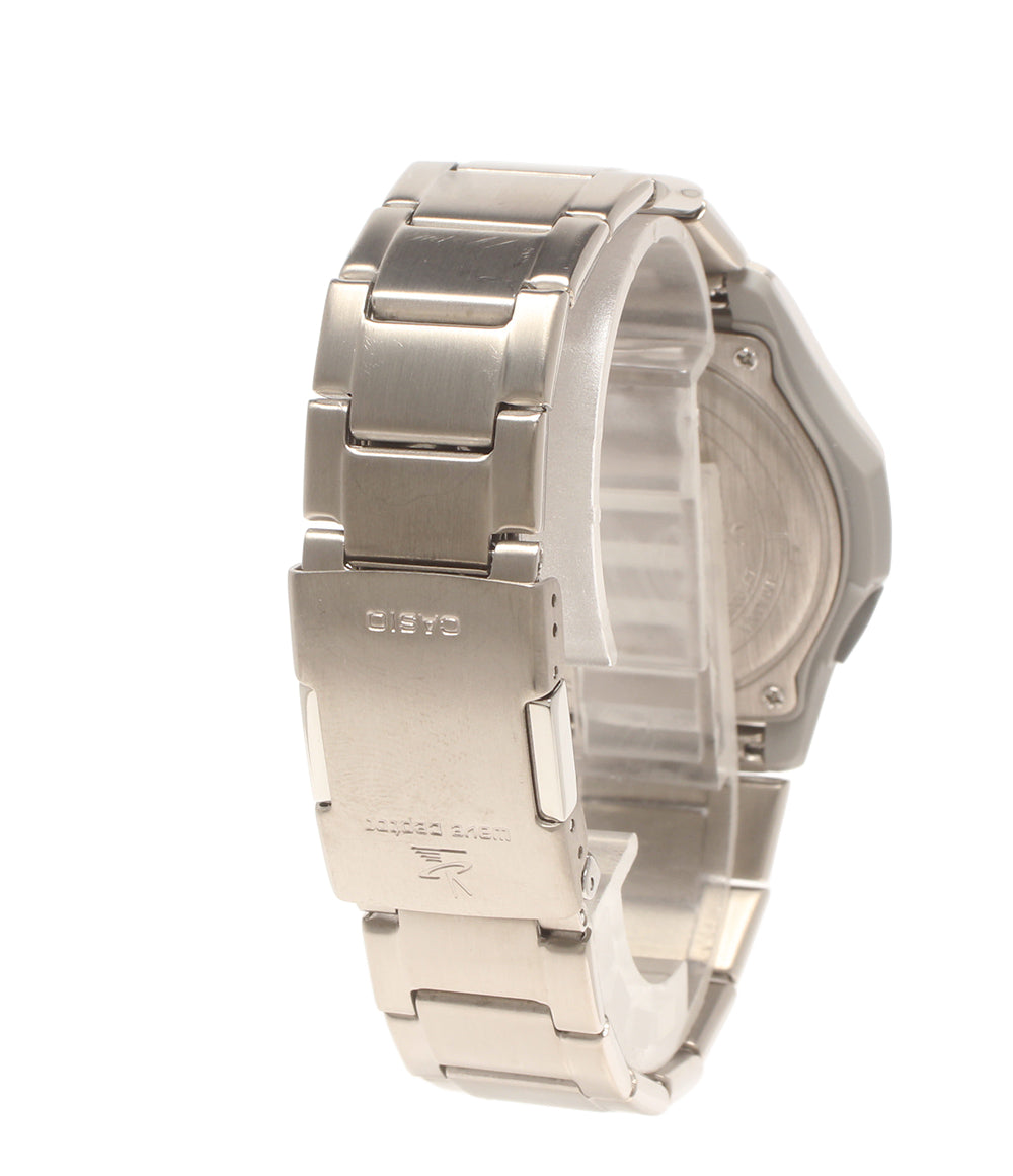 美品 CASIO 腕時計 ウエーブセプター WAVE CEPTOR ソーラー WVA-M630TDE-7AJF メンズ カシオ