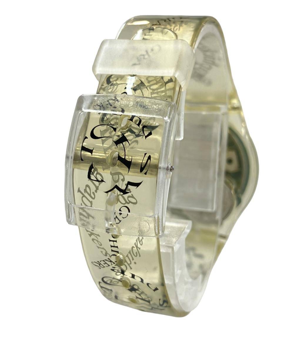 スウォッチ 腕時計 クオーツ ホワイト ユニセックス Swatch