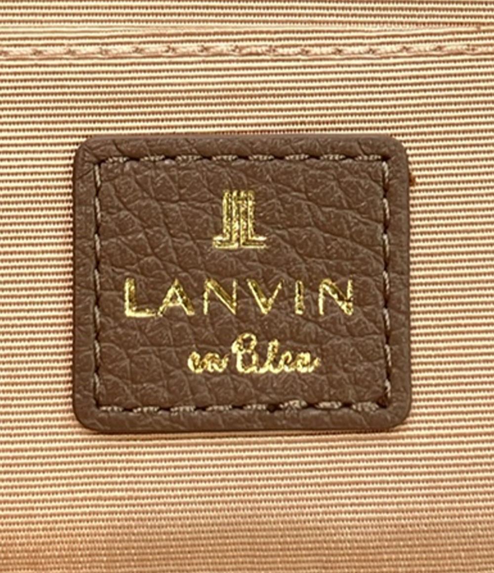 LANVIN en Bleu L字ファスナー長財布 レディース ランバンオンブルー