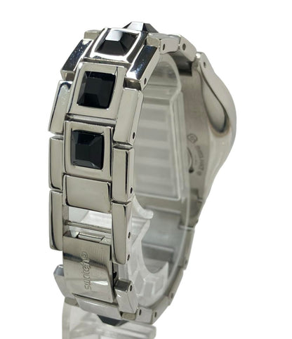 スウォッチ 腕時計 IRONY クオーツ ブラック メンズ Swatch