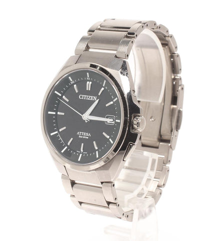 CITIZEN 腕時計 アテッサ ATTESA ソーラー ブラック H110-T016308 メンズ シチズン