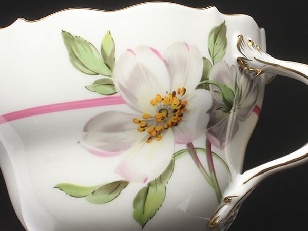 美品 Meissen カップ＆ソーサー ベーシックフラワー マイセン