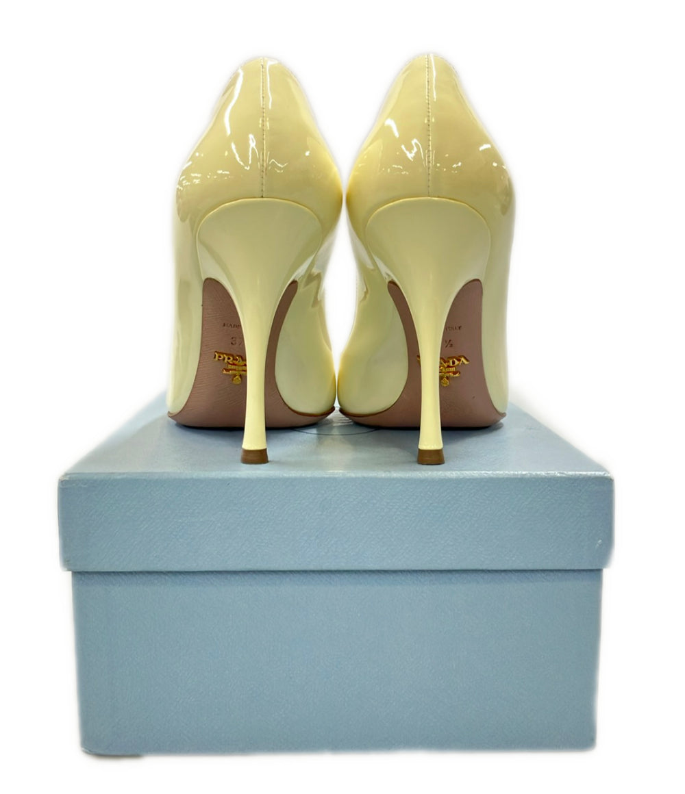 PRADA ポインテッドトゥエナメルパンプス レディース SIZE 37 1/2 プラダ