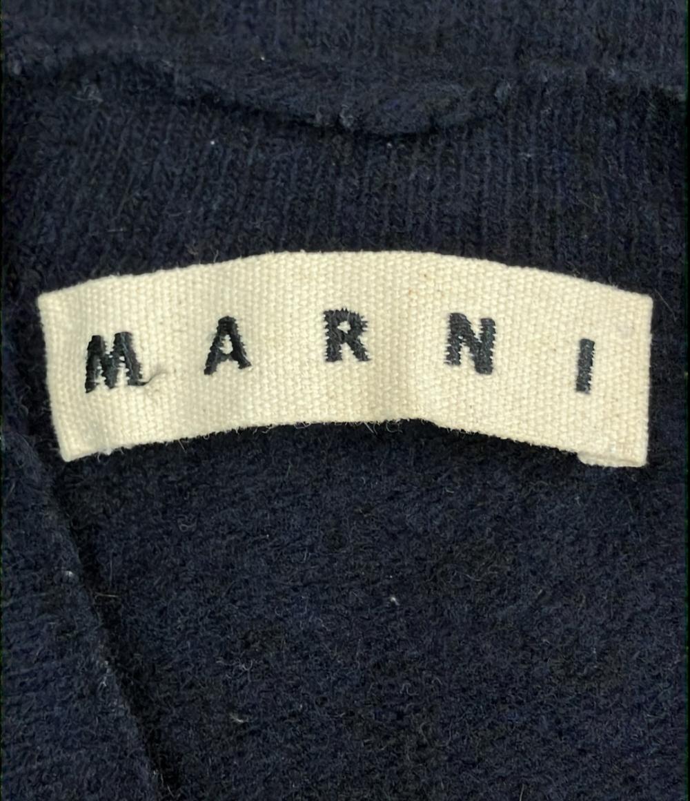MARNI 長袖カーディガン クラッシュ加工 メンズ SIZE 46 (M MARNI 長袖カーディガン クラッシュ加工 メンズ SIZE 46 (M