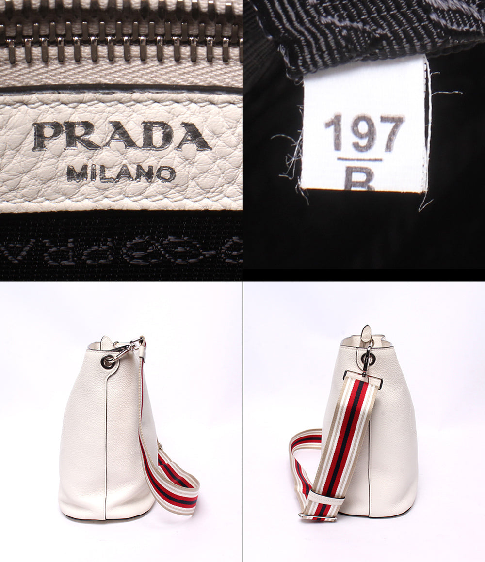 PRADA ショルダーバッグ 肩掛け 斜め掛け ヴィッテロ フェニックス 1BE023 レディース プラダ