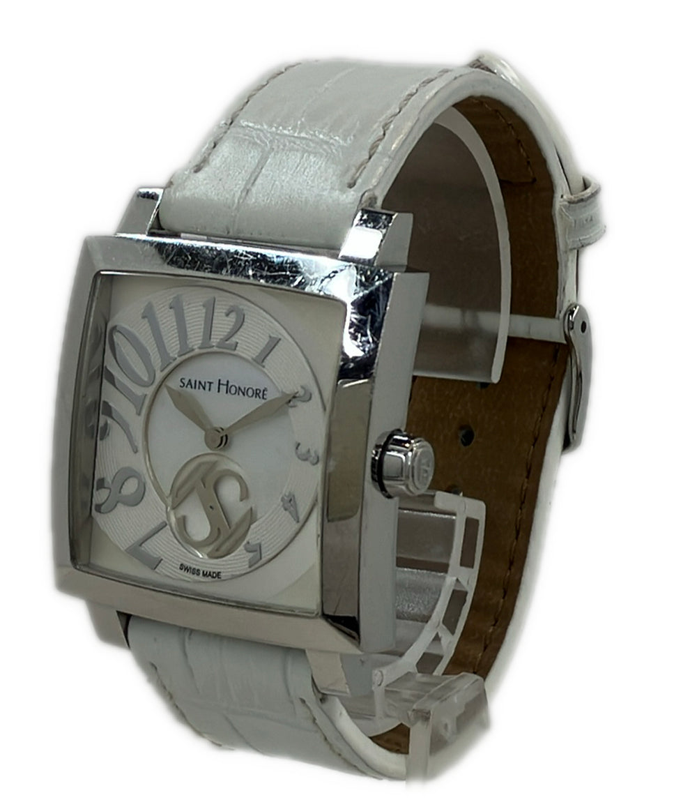 SAINT HONORE 腕時計 クオーツ シェル レディース サントノーレ