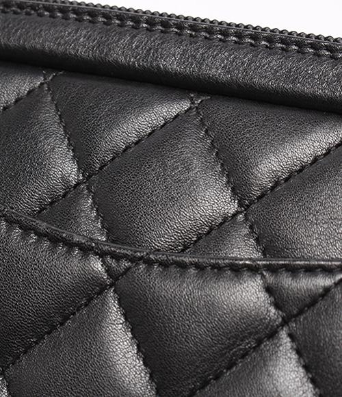 CHANEL ハンドバッグ カンボンライン ラムスキン シルバー金具 A25175 レディース シャネル