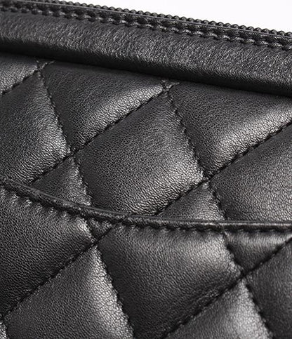 CHANEL ハンドバッグ カンボンライン ラムスキン シルバー金具 A25175 レディース シャネル