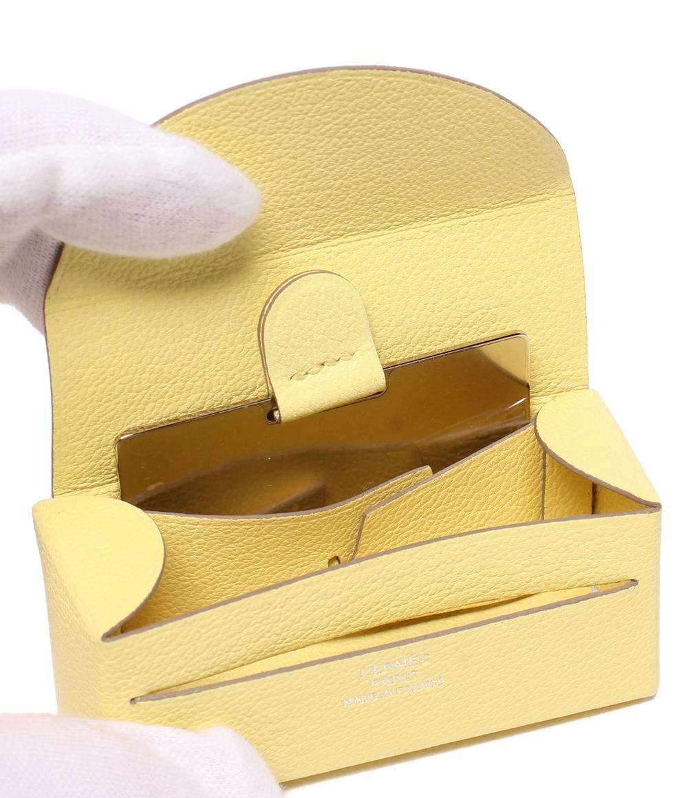 美品 HERMES リップケース B刻印 ミラー付き ミロワール レディース エルメス