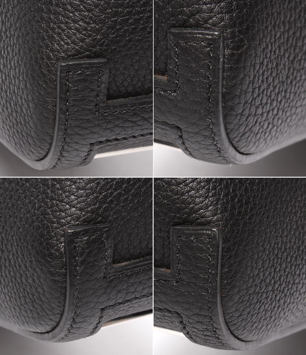 エルメス ハンドバッグ □F刻印 シルバー金具 フィヨルド エスカパーダ レディース HERMES