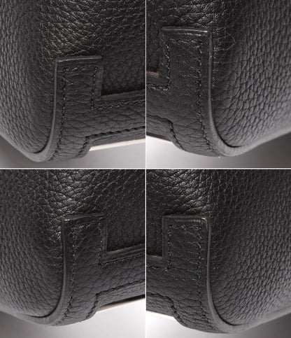 エルメス ハンドバッグ □F刻印 シルバー金具 フィヨルド エスカパーダ レディース HERMES