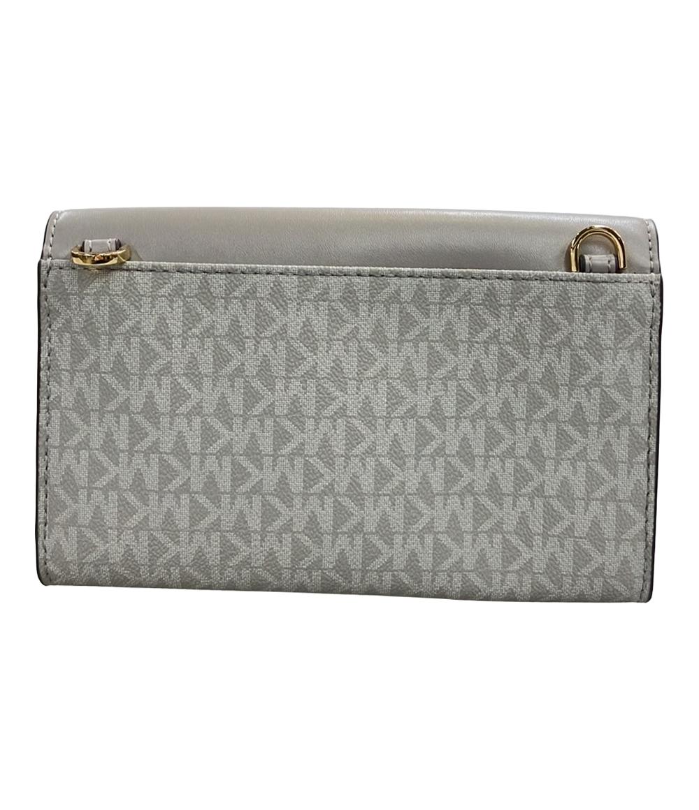 美品 マイケルコース ショルダーバッグ 斜め掛け MKシグネチャー レディース MICHAEL KORS