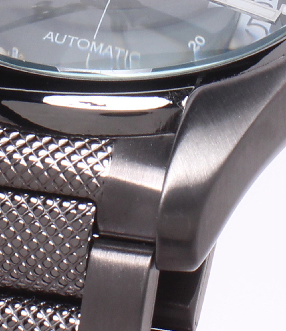 ORIENT 腕時計 自動巻き ブラック PF0E-D0 メンズ オリエント