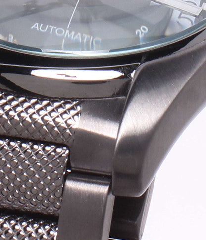 ORIENT 腕時計 自動巻き ブラック PF0E-D0 メンズ オリエント
