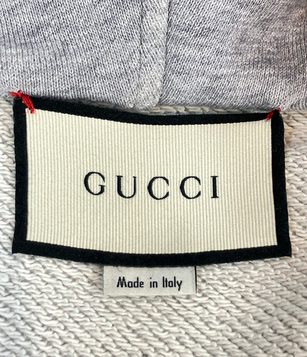 訳あり GUCCI ジップアップパーカー メンズ SIZE XL グッチ