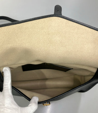 美品 ZANCHETTI ショルダーバッグ 斜め掛け レザー レディース ザンゲッティ