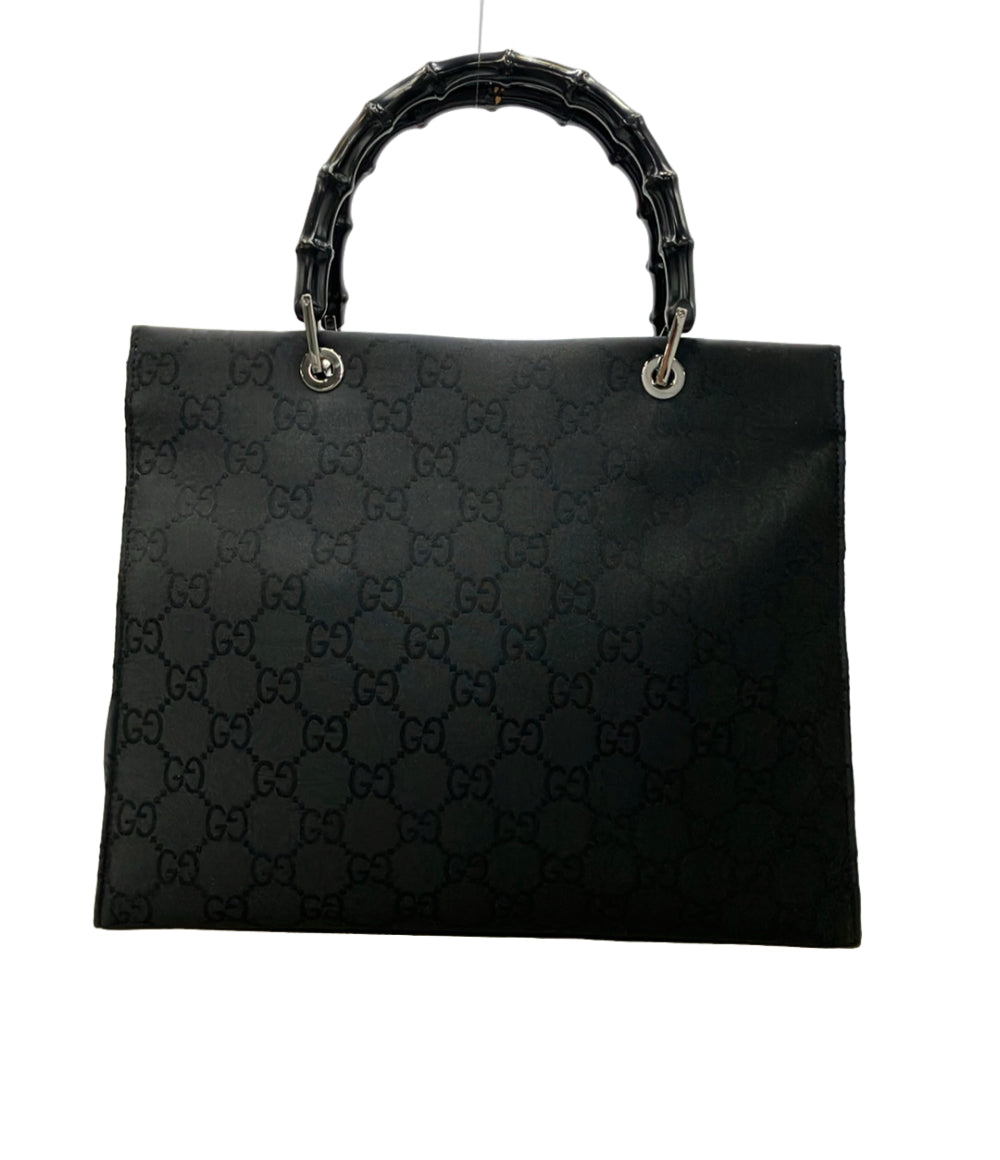 美品 GUCCI トートバッグ GG柄 バンブー 002 1010 001956 レディース グッチ
