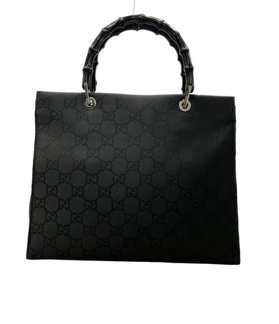 美品 GUCCI トートバッグ GG柄 バンブー 002 1010 001956 レディース グッチ