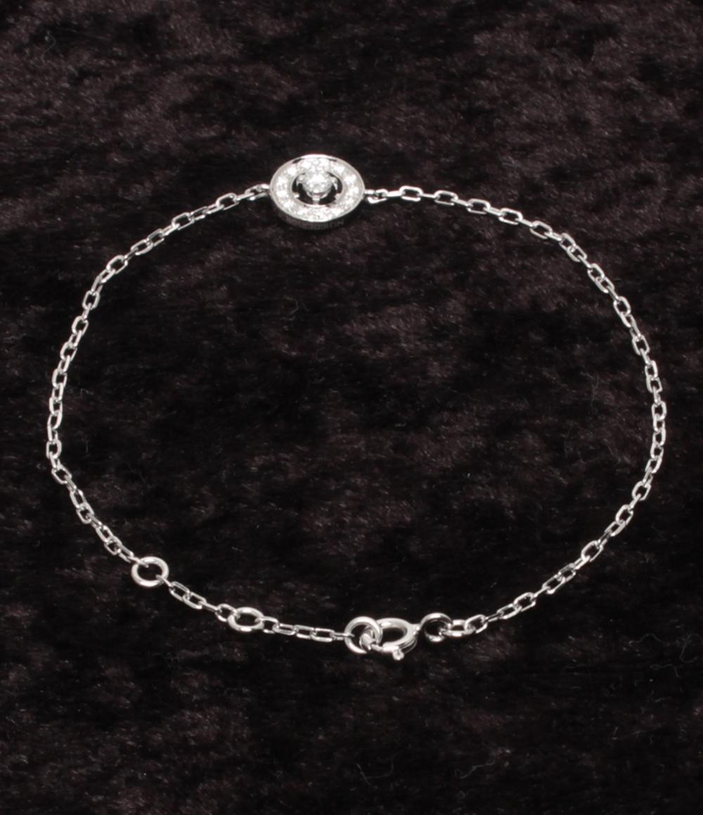 美品 Boucheron ブレスレット K18 アバ ダイヤモンド レディース ブシュロン