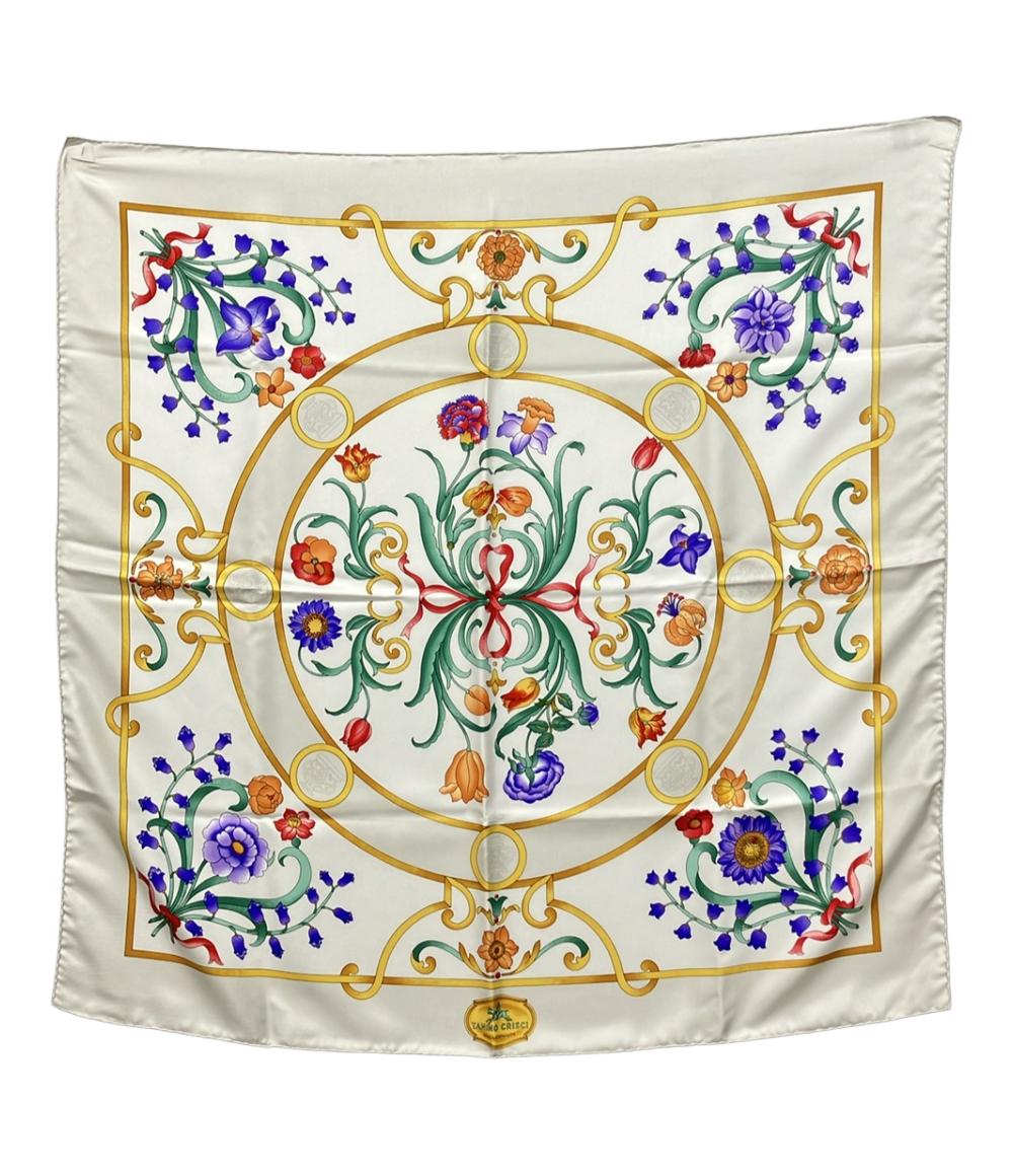 美品 タニノクリスチー スカーフ シルク100% レディース TANINO CRISCI