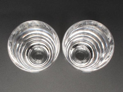 美品 ティファニー グラス タンブラー 2点セット ペア グラマシー TIFFANY&Co.