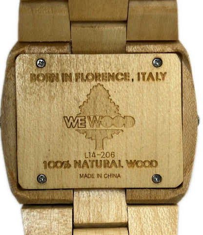 Wewood 腕時計 クオーツ L14-206 メンズ レディース ウィーウッド