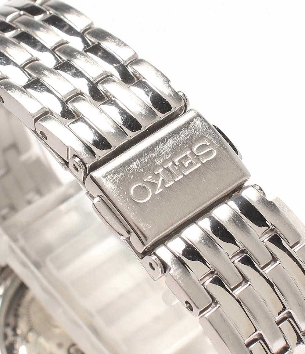 SEIKO 腕時計 自動巻き ブラック 4R38-00K0 メンズ セイコー – Rehello