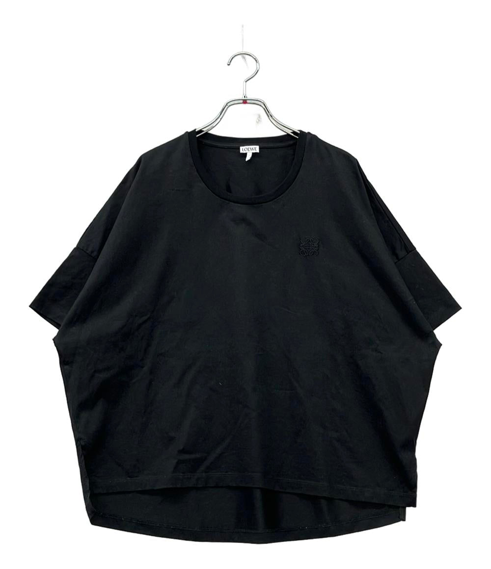 LOEWE 半袖Tシャツ アナグラム スリットカットソー チェストロゴ S359341XA4 レディース SIZE M ロエベ