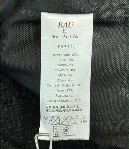 美品 BAU by Bride And You ツイードジャケット レディース SIZE 1 ビーエイユー バイ ブライド アンド  ユー