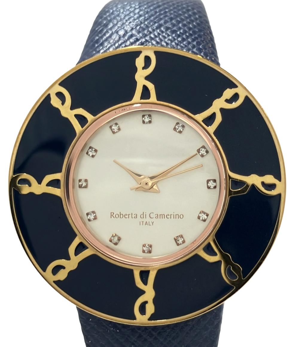 ③-174  602　腕時計 クオーツ シルバー RC-7743 レディース Roberta di Camerino