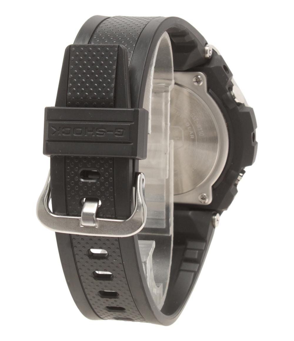 CASIO 腕時計 Gスチール G-STEEL G-SHOCK ソーラー ブラック GST-W110-1AJF メンズ カシオ