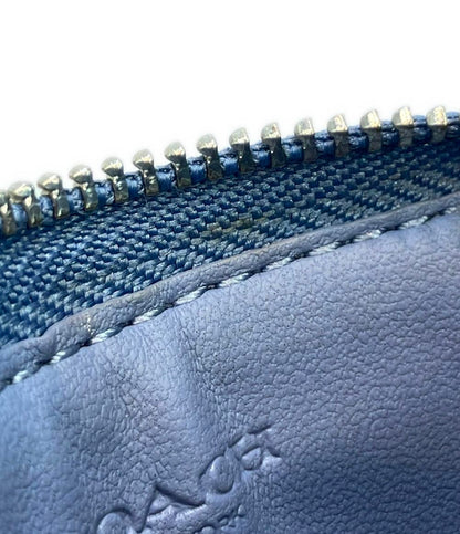 美品 コーチ カードケース コインケース チェーン付き シグネチャー レディース COACH