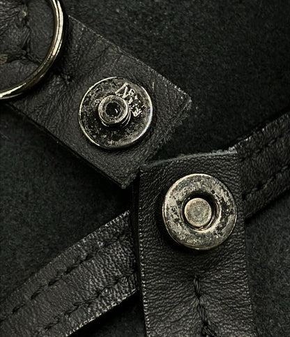 Yohji Yamamoto 2WAY ハンドバッグ ショルダーバッグ 斜め掛け メンズ ディスコード ヨウジヤマモト