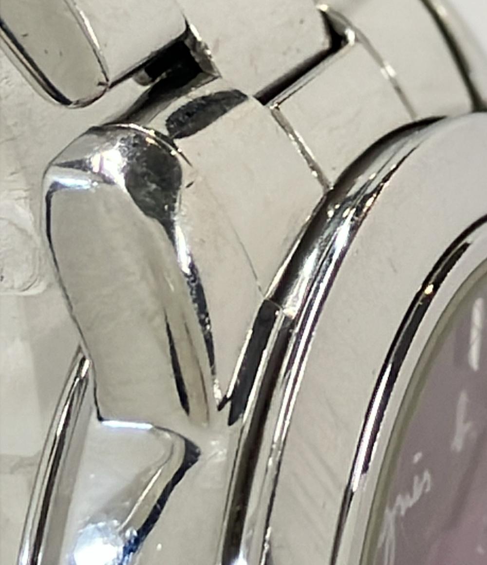 アニエスベー 腕時計 クオーツ レッドパープル V654-6100 レディース agnes b.