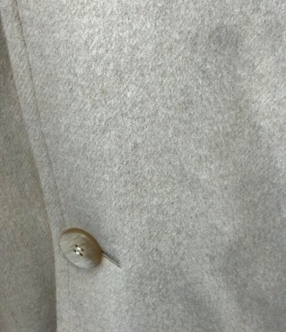 GALERIE VIE ロングコート セレクトショップ ウール100% ダブルクロスショートビーバー フーデッドラグランコート レディース SIZE F (M)