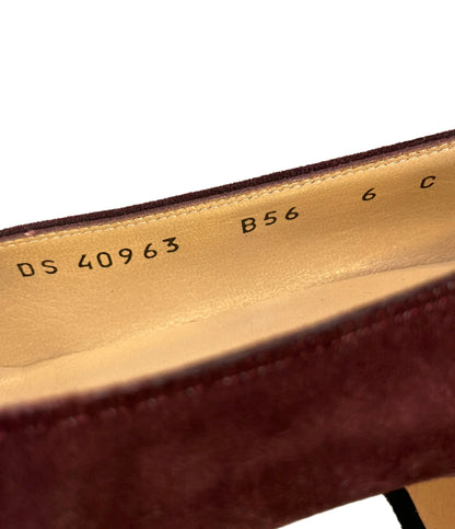 Salvatore Ferragamo スクウェアトゥパンプス DS 40963 B56 レディース SIZE 6 サルヴァトーレフェラガモ