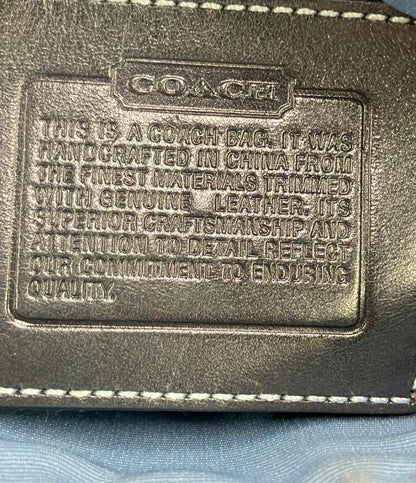 COACH ショルダーバッグ 斜め掛け ミニシグネチャー レディース コーチ