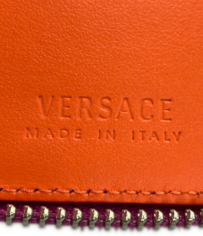 VERSACE ラウンドファスナー二つ折り財布 レディース ヴェルサーチ
