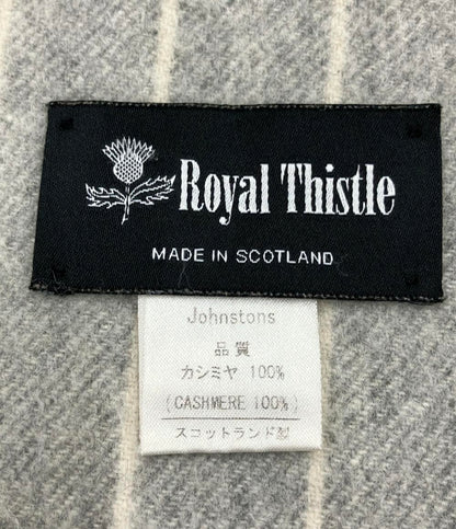 ロイヤルシッスル マフラー カシミヤ100% レディース ROYAL THISTLE