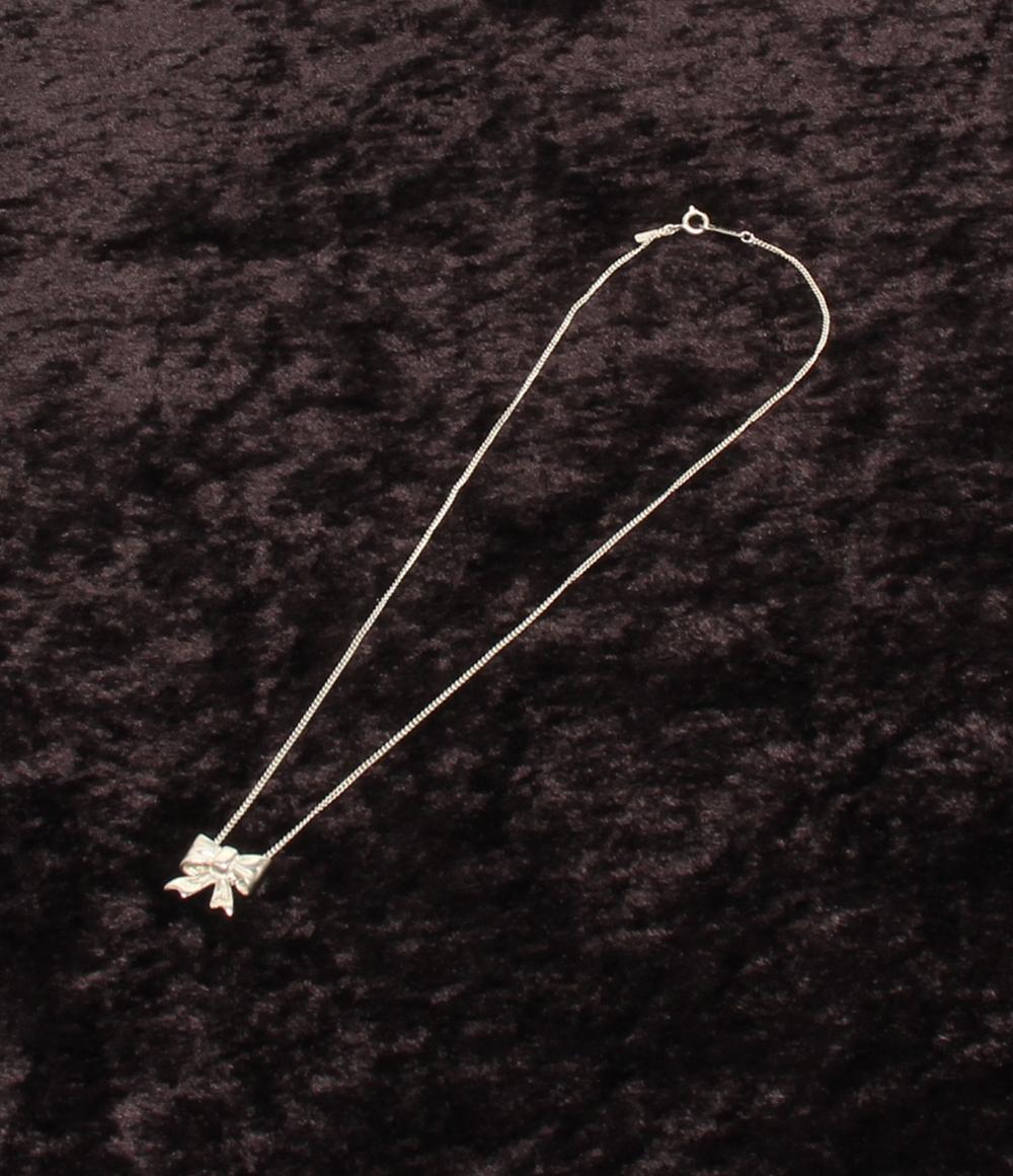 スタージュエリー ネックレス SV リボンモチーフ レディース STAR JEWELRY