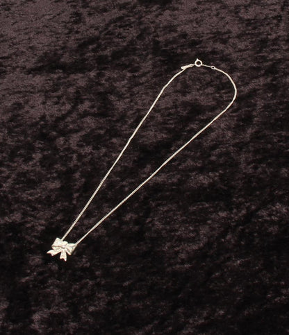 スタージュエリー ネックレス SV リボンモチーフ レディース STAR JEWELRY