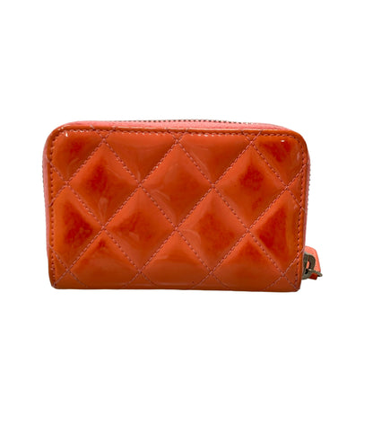 CHANEL カードケース エナメル マトラッセ レディース シャネル