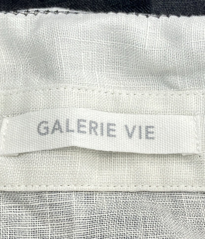 美品 ギャルリーヴィー リネン ノースリーブシャツワンピース レディース SIZE F (M) GALERIE VIE