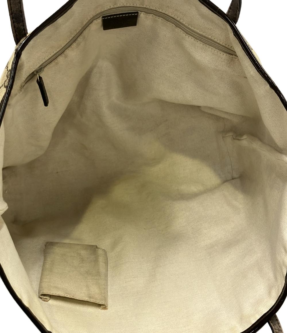 キィタღ(cocominamianoa) GUCCI Jolie Tote Bag, GG Canvas, Beige, Brown, All-Over