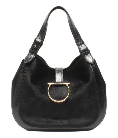 美品 サルヴァトーレフェラガモ ショルダーバッグ 肩掛け ガンチーニ レディース Salvatore Ferragamo