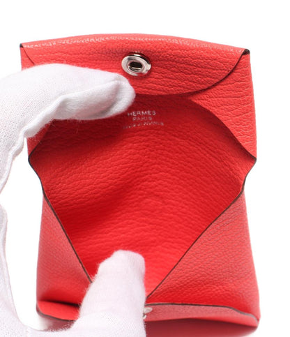 HERMES コインケース W刻印 シルバー金具 バスティア レディース エルメス
